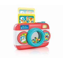 Jouet-Multimédia-appareil photo-Jouet éducatif - Clementoni - Mon premier appareil photo - Mixte - A partir de 6 mois - Rouge, blanc et bleu