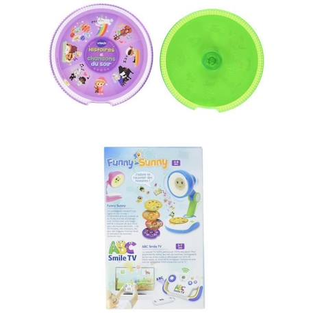 VTECH Funny Sunny - Pack 2 Disques N°1 VERT 4 - vertbaudet enfant 