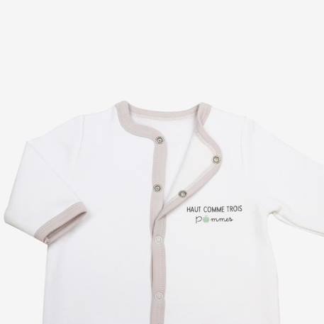 Pyjama bébé TROIS KILOS SEPT BLANC 4 - vertbaudet enfant 