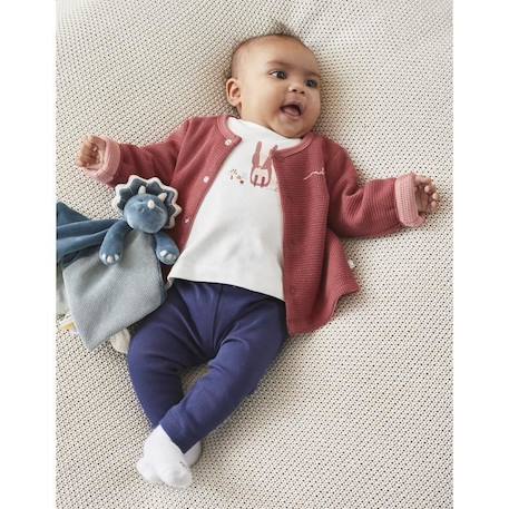 Bébé-T-shirt, sous-pull-T-shirt-Set cardigan + t-shirt + pantalon