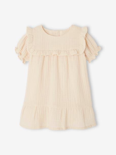 Bébé-Robe en gaze de coton bébé