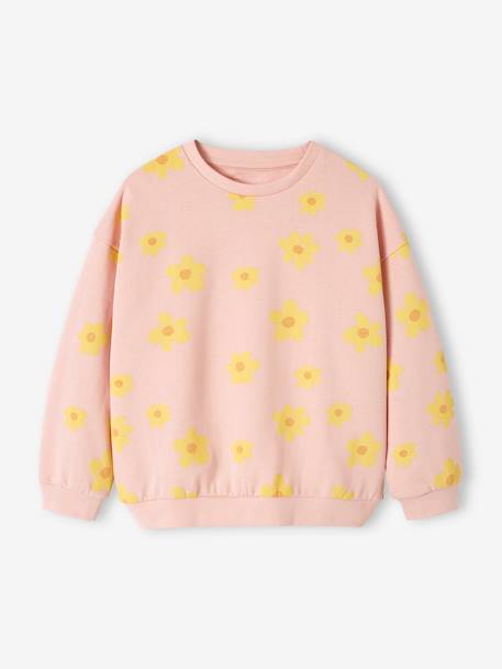 Ensemble sweat + legging fille écru+rose 8 - vertbaudet enfant 