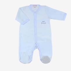 Bébé-Pyjama, surpyjama-Pyjama bébé - TROIS KILOS SEPT - Petit prince - Bleu - Garçon