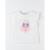 T-shirt manches courtes imprimé petite fille BLANC 3 - vertbaudet enfant 