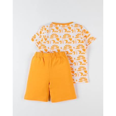 Pyjama 2 pièces imprimé soleil JAUNE 4 - vertbaudet enfant 