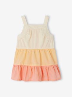 Bébé-Robe, jupe-Robe à bretelles colorblock bébé