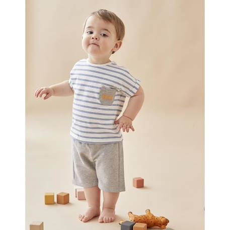 Bébé-Ensemble-Set t-shirt + short en coton