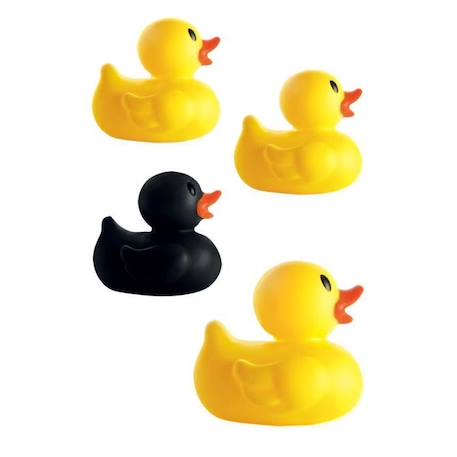 Sticker mural Petits canard jaunes JAUNE 4 - vertbaudet enfant 