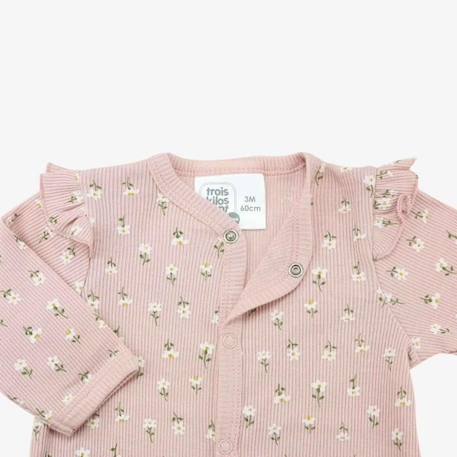 Pyjama bébé - TROIS KILOS SEPT ROSE 4 - vertbaudet enfant 