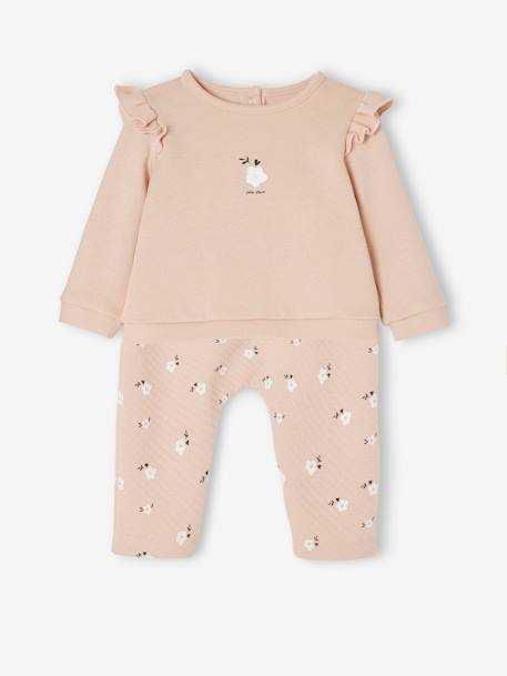 Bébé-Ensemble-Ensemble bébé sweat et pantalon