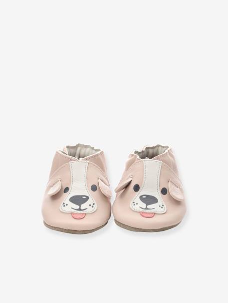 Chaussons cuir souple bébé Sweety dog ROBEEZ© bleu+rose 10 - vertbaudet enfant 