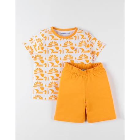 Pyjama 2 pièces imprimé soleil JAUNE 3 - vertbaudet enfant 