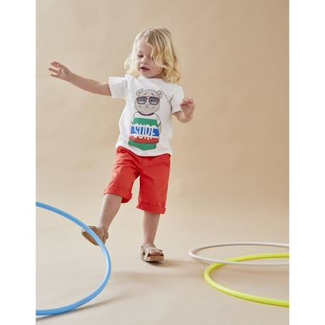 T-shirt manches courtes imprimé Nouky surf  - vertbaudet enfant