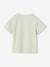 T-shirt fille animation relief et détails irisés fille abricot+bleu ciel+écru+encre+rayé marine+vert amande 18 - vertbaudet enfant 