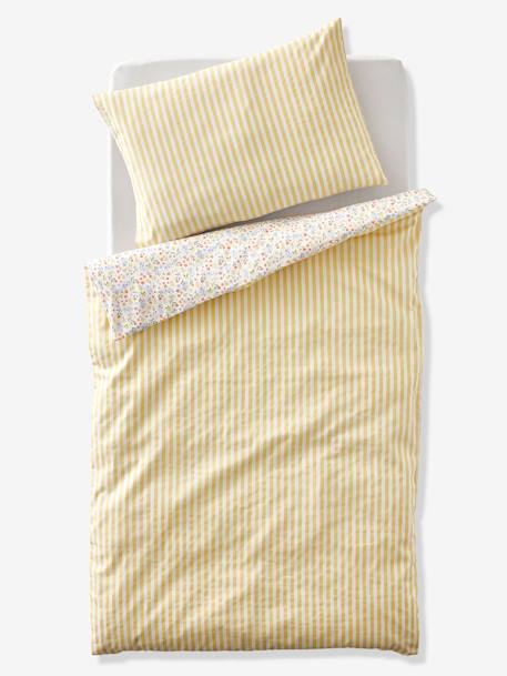 Housse de couette réversible bébé GIVERNY multicolore 7 - vertbaudet enfant 