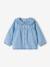 Blouse en denim léger bébé personnalisable denim bleached 1 - vertbaudet enfant 