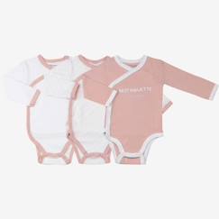 Lot de 3 bodies 1 mois - TROIS KILOS SEPT  - vertbaudet enfant