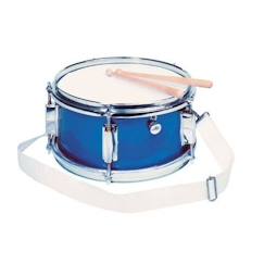 Jouet-Activités artistiques et musicales-Instruments de musique-Tambour GOKI - Ø28 x H14 cm - Bleu - Avec molette - A partir de 3 ans