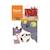 Stickers muraux Le Chat et les souris GRIS 2 - vertbaudet enfant 