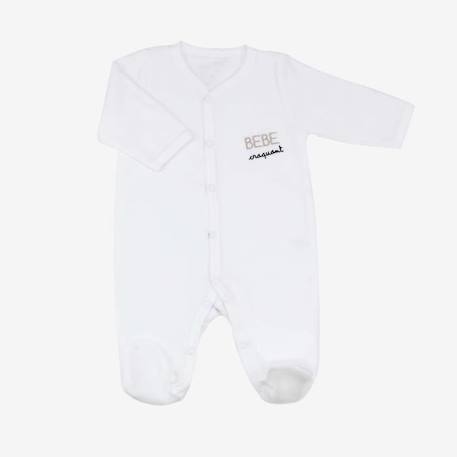 Trousseau de naissance - Marque - Modèle - Velours - Coton - Bébé BLANC 3 - vertbaudet enfant 