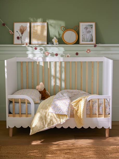 Housse de couette réversible bébé GIVERNY multicolore 2 - vertbaudet enfant 