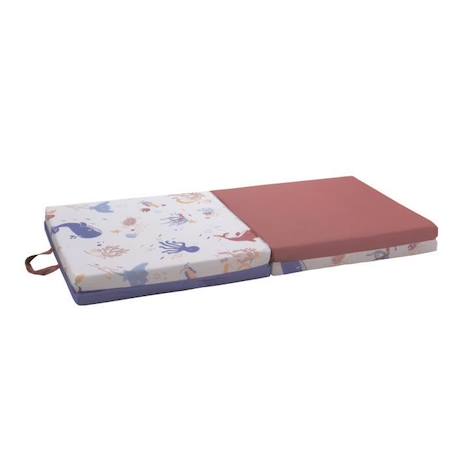 Tapis Malin Trésors de l'océan 3 en 1 - Evolutif - Déhoussable - 120x120 cm BLEU 5 - vertbaudet enfant 