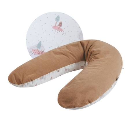 Coussin de maternité éponge microfibre Noisette BLANC 3 - vertbaudet enfant 