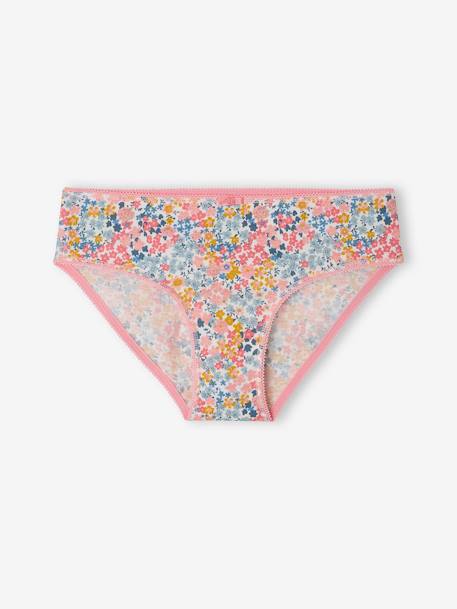 Lot de 4 culottes magnolia fille en coton bio pivoine 3 - vertbaudet enfant 