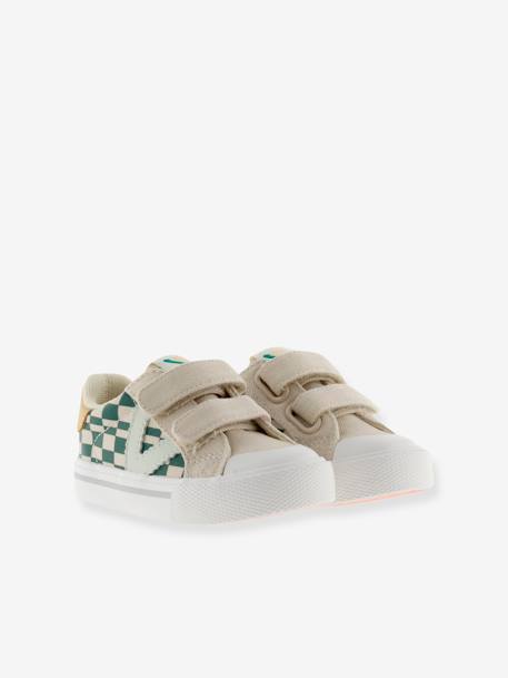 Baskets enfant Tribu Lona Damero 1065191 VICTORIA® vert 1 - vertbaudet enfant 