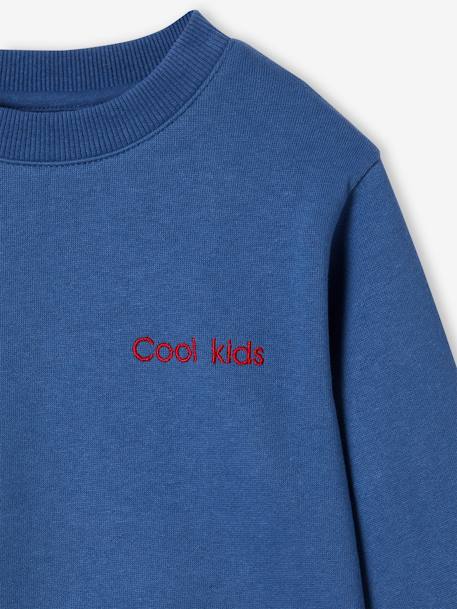 Sweat col rond personnalisable garçon bleu 3 - vertbaudet enfant 