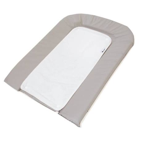 Matelas à Langer Gris + 1 Eponge Pressionnée GRIS 2 - vertbaudet enfant 