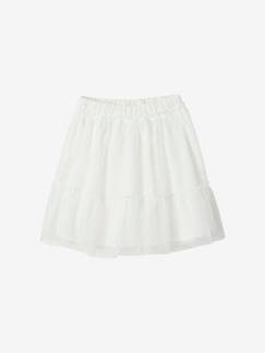 -Jupon cérémonie en tulle pailleté fille