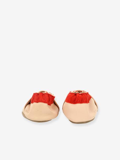 Chaussons cuir souple bébé Tennis Mouse ROBEEZ© rose 4 - vertbaudet enfant 