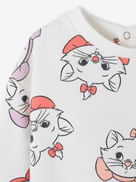 Sweat bébé Disney® Marie Les Aristochats écru 3 - vertbaudet enfant 