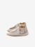 Chaussons cuir souple bébé Baby tiny heart ROBEEZ© gris 3 - vertbaudet enfant 