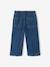 Pantacourt large ouverture à pont fille denim brut+double stone 3 - vertbaudet enfant 