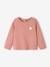 T-shirt bébé Basics manches longues bois de rose+vert d'eau 1 - vertbaudet enfant 