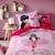 Housse de couette pur coton Miraculous Lady Bug - Taille: 140x200 cm - couleur : Rose ROSE 1 - vertbaudet enfant 