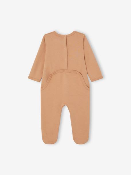 Lot de 2 dors-bien en interlock bébé taupe 4 - vertbaudet enfant 