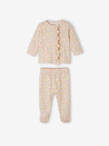 Lot de 2 pyjamas bébé 2 pièces en jersey écru 3 - vertbaudet enfant 