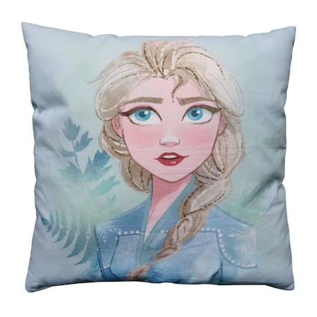 Coussin imprimé 100% coton, DISNEY FROZEN 2 SISTERS. Taille : 40x40 cm BLEU 3 - vertbaudet enfant 