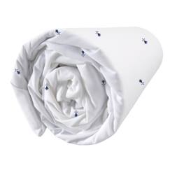 Linge de maison et décoration-Linge de lit enfant-Drap-housse imprimé 100% coton Bretagne Gwenn Ha Du - MATT & ROSE - Taille : 90x190 cm