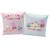 Coussin carré deux faces imprimées Peppa Pig - Taille : 40x40 cm ROSE 1 - vertbaudet enfant 