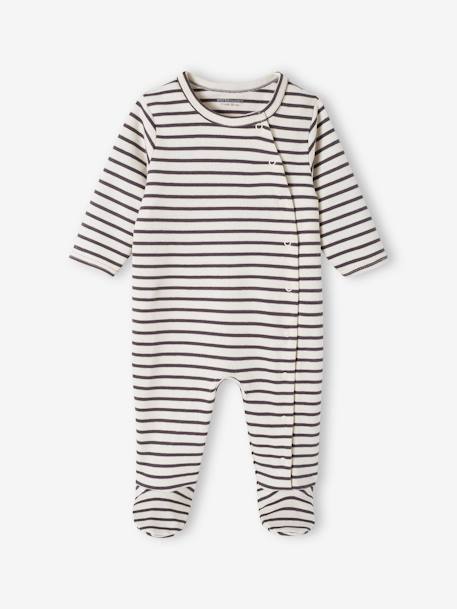 Lot de 2 dors-bien bébé en interlock gris 3 - vertbaudet enfant 