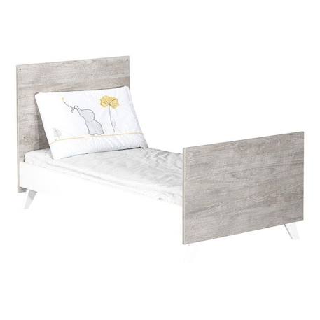 Lit bébé évolutif 140x70 - Little Big Bed en bois GRIS 3 - vertbaudet enfant 