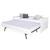 Pack lit gigogne avec 2 matelas 80x190 cm Izao blanc BLANC 4 - vertbaudet enfant 