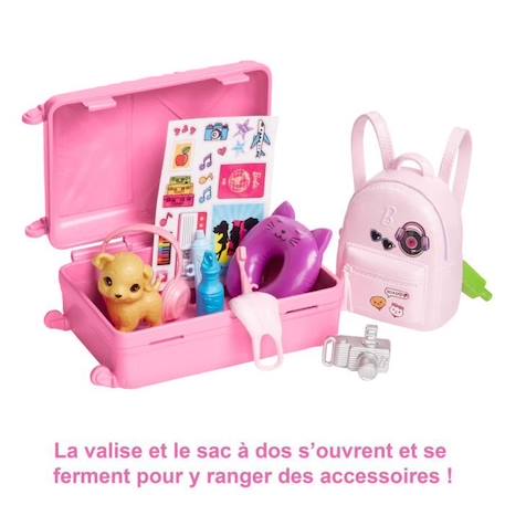 Barbie - Barbie Voyage  - Poupée - 3 Ans Et + BLANC 4 - vertbaudet enfant 