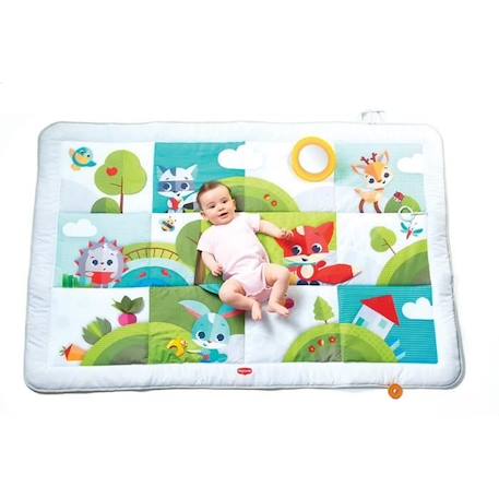 TINY LOVE Tapis d'éveil Géant Pour Bébé, Dès la naissance, Collection Dans la Prairie, 150 x 100 cm BLEU 4 - vertbaudet enfant 