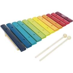 Jouet-Jeux éducatifs-Jeux scientifiques-Xylophone arc-en-ciel - VILAC - Jouet musical - Bleu - Multicolore - Mixte