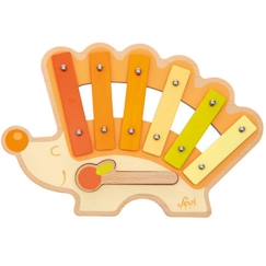 Jouet-Jeux éducatifs-Jeux scientifiques-Xylophone Hérisson en métal - SEVI - TUE47000 - Orange - 24 mois - 2 ans - Intérieur